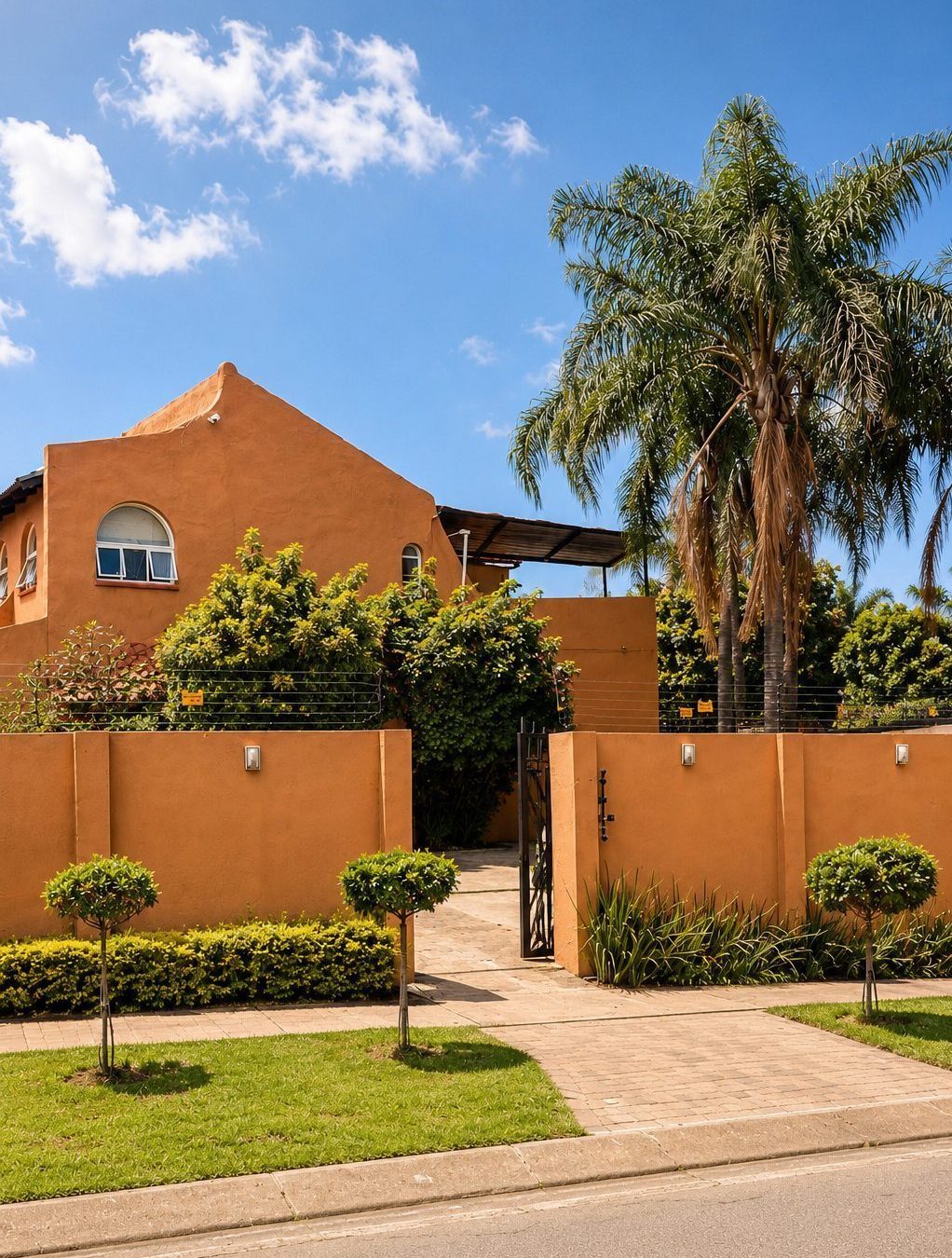 Exterior view of Living in Principle halfway house and sober living in Pretoria.