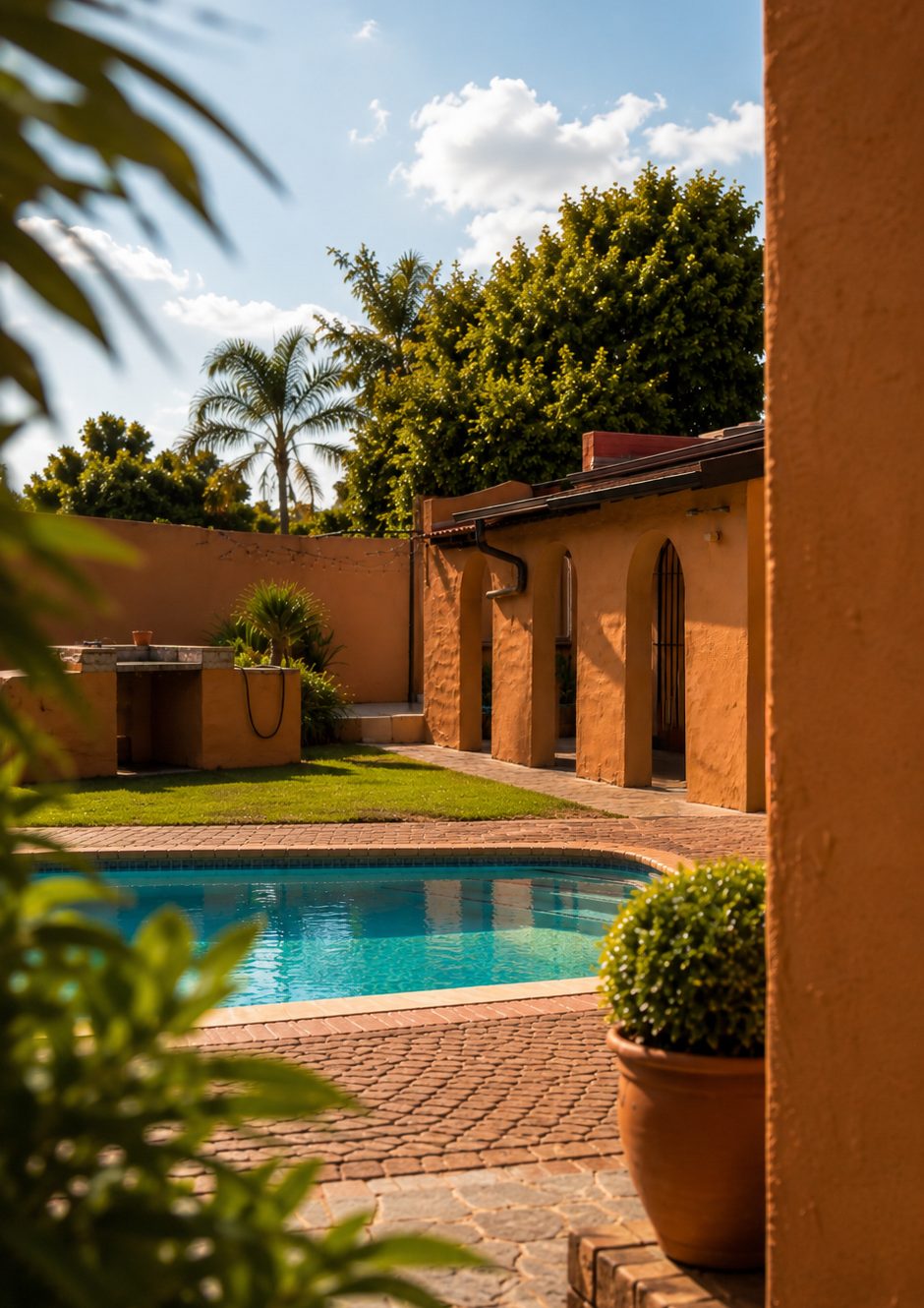 Exterior view of Living in Principle halfway house and sober living in Pretoria.