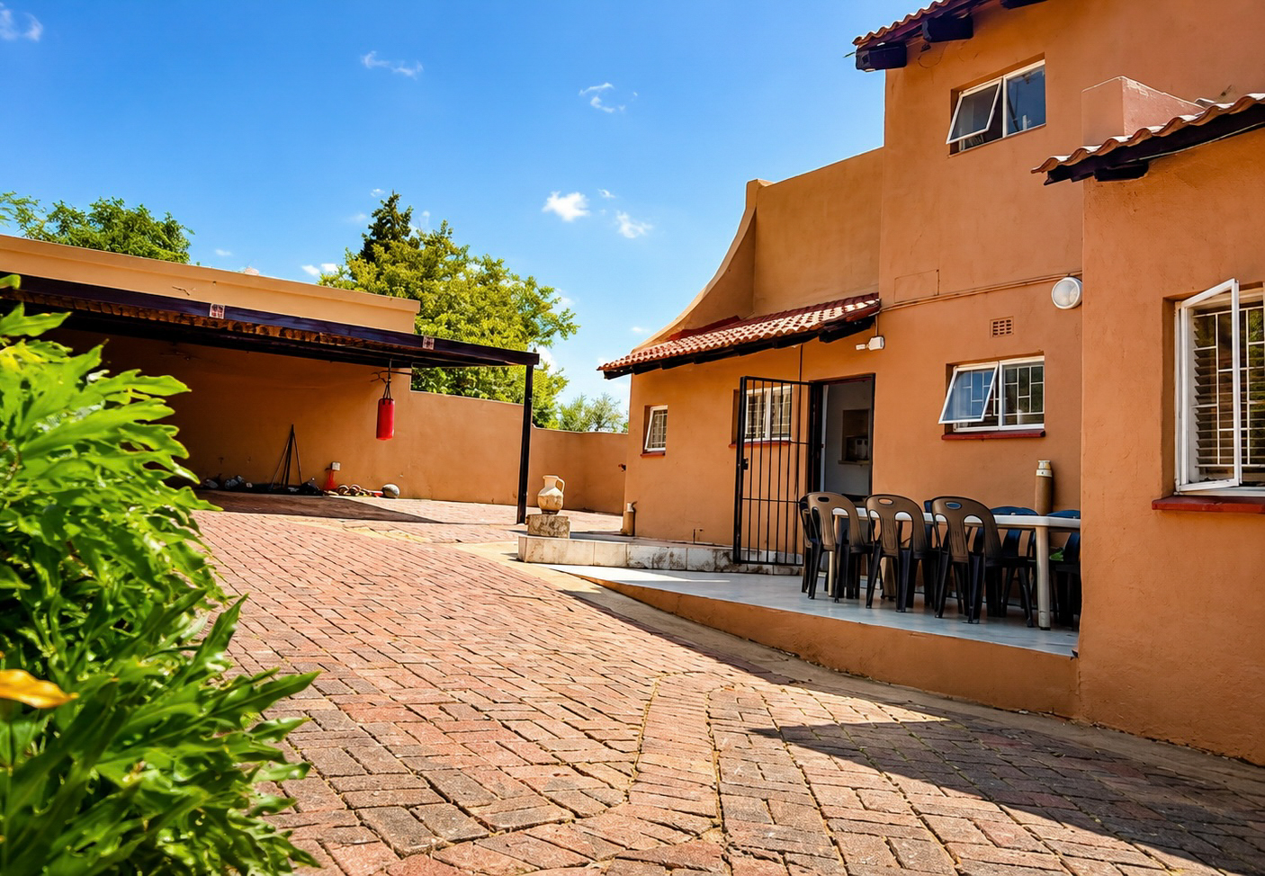Exterior view of Living in Principle halfway house and sober living in Pretoria.