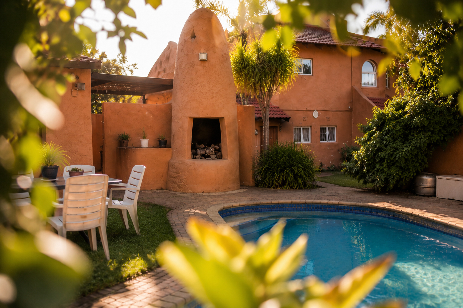 Exterior view of Living in Principle halfway house and sober living in Pretoria.