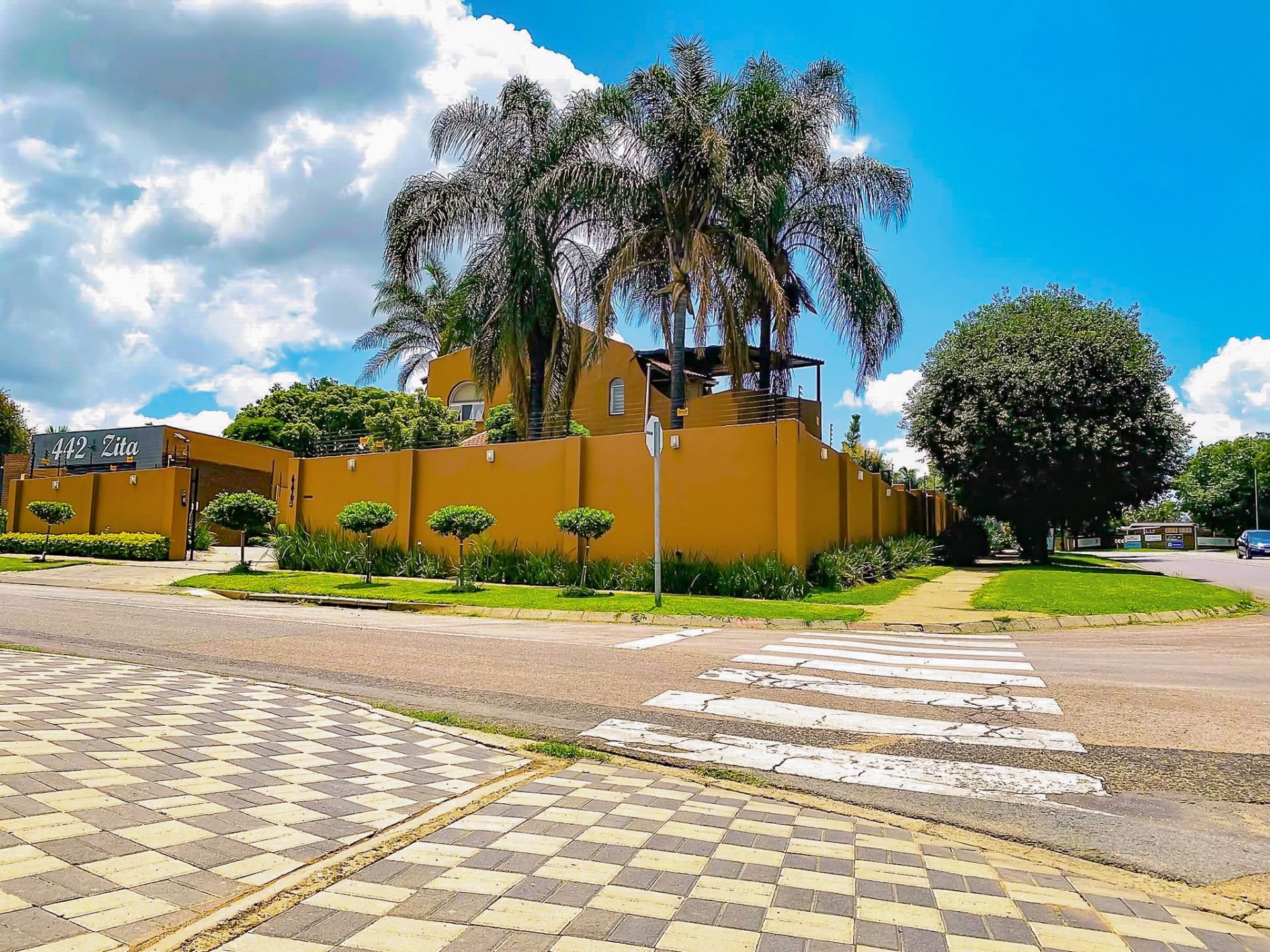 Exterior view of Living in Principle halfway house and sober living in Pretoria.