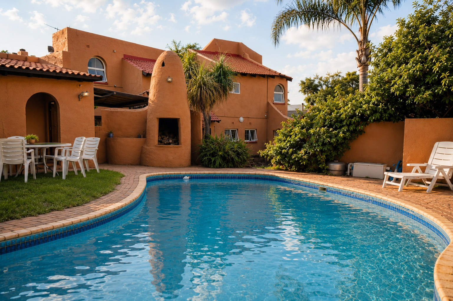 Exterior view of Living in Principle halfway house and sober living in Pretoria.
