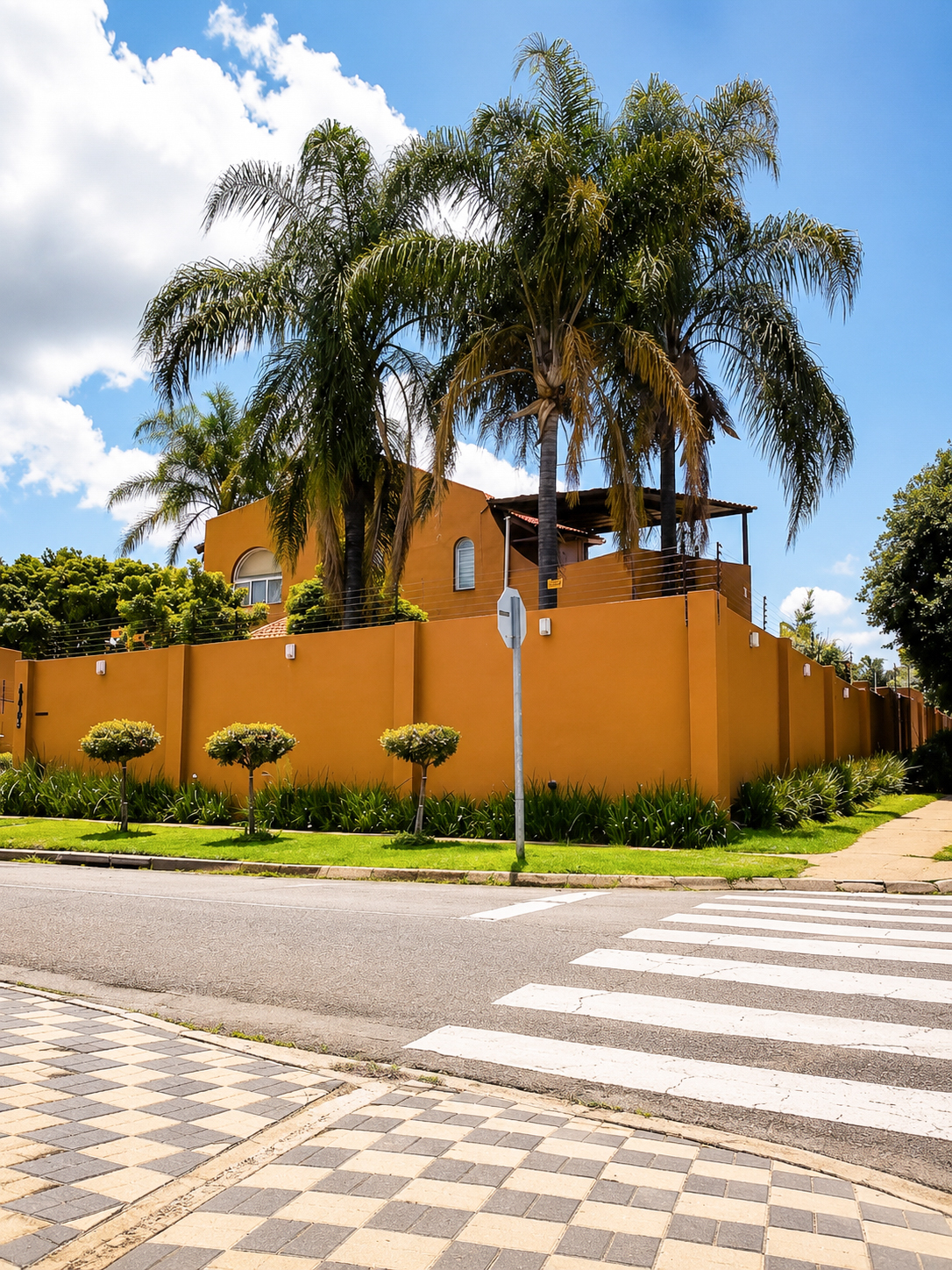 Exterior view of Living in Principle halfway house and sober living in Pretoria.