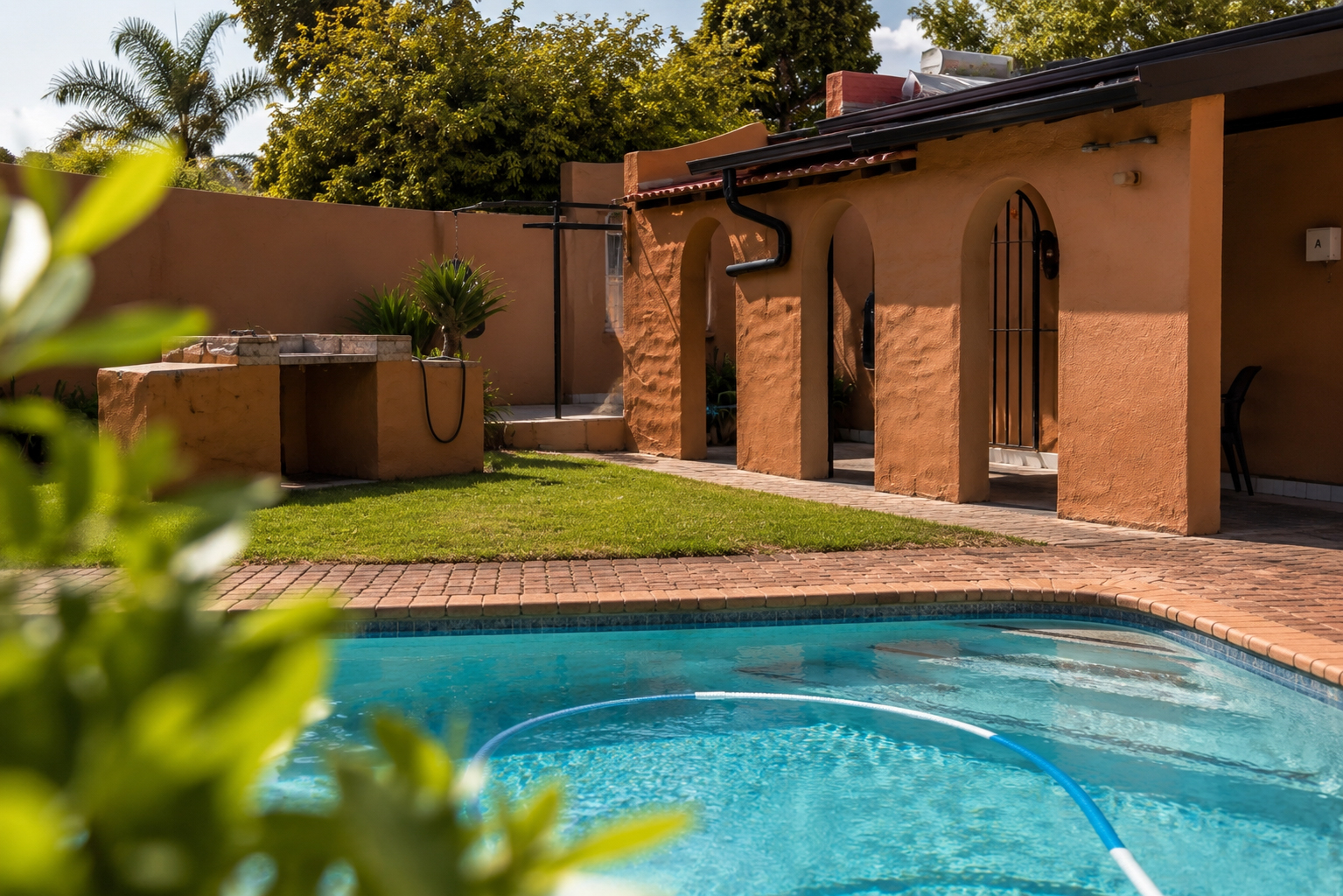 Exterior view of Living in Principle halfway house and sober living in Pretoria.